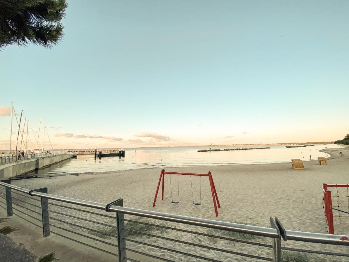 Foerdemuschel Mit Meerblick Appartement Kiel Buitenkant foto